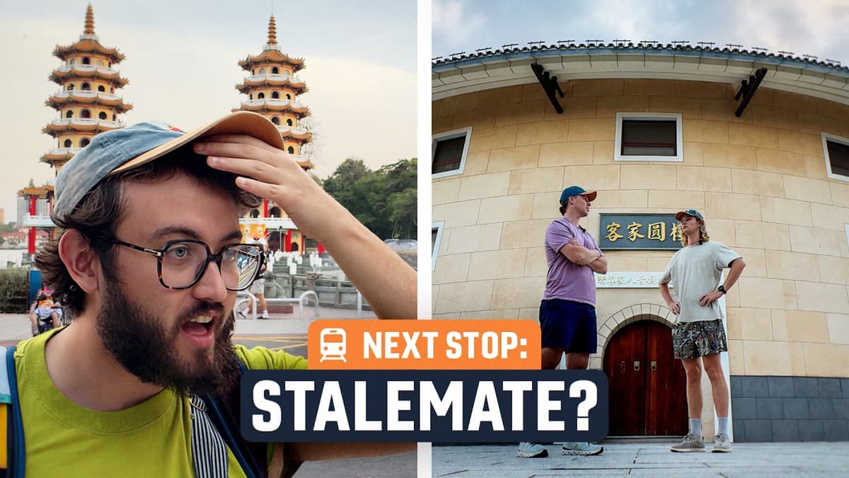 We Raced to Every Train Station in Taiwan - Ep 7