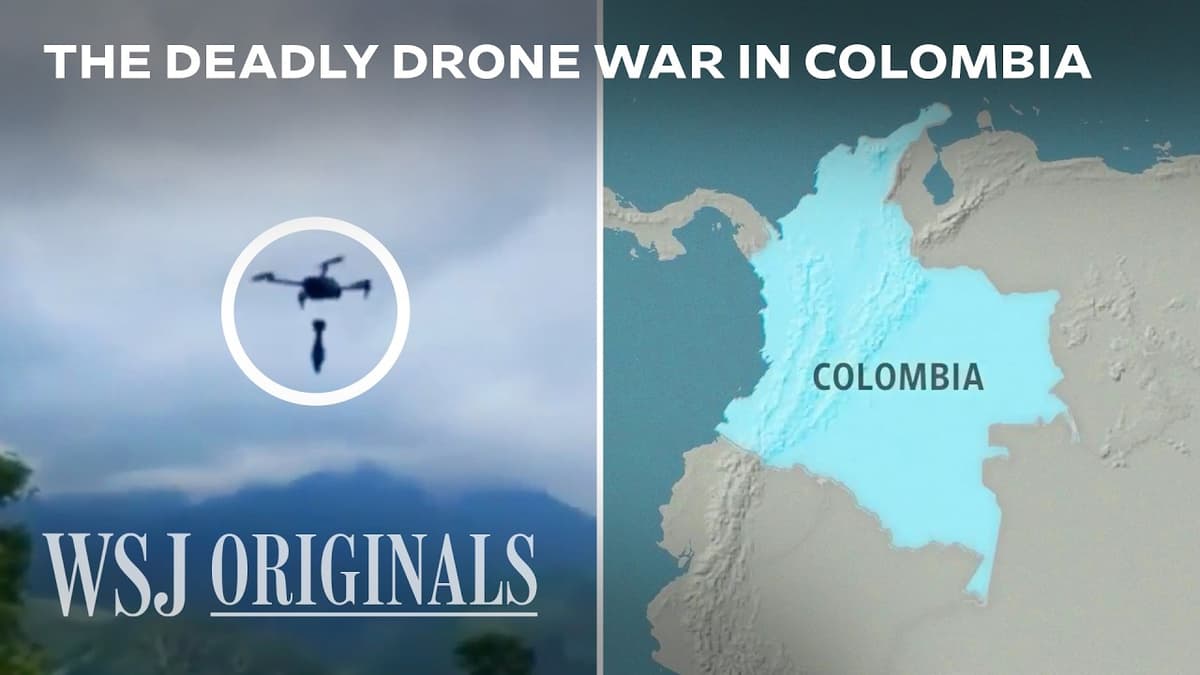 The Drone Arms Race Between Colombia's Military and Drug Groups | WSJ