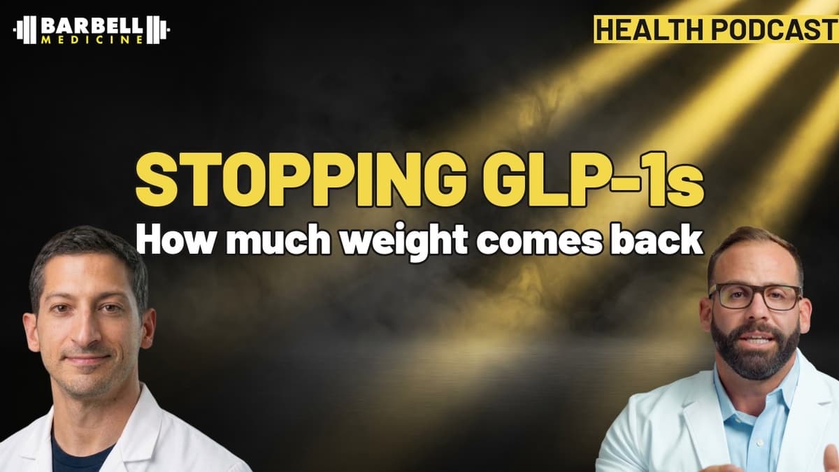 What Happens When You Stop a GLP-1: The Data From Three Trials