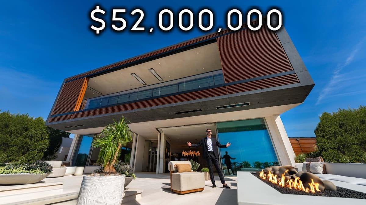 Touring California's NEWEST Billionaire Mansion With a Secret Supercar Garage