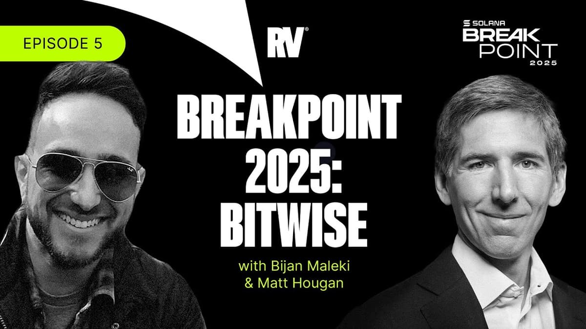 Matt Hougan: 2026 Could Be a "Breakout Year" For Crypto