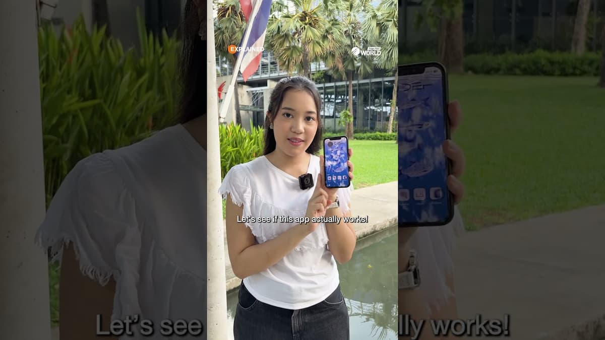Find Fish Fast with ThailandFishAI App   #thaipbsworld