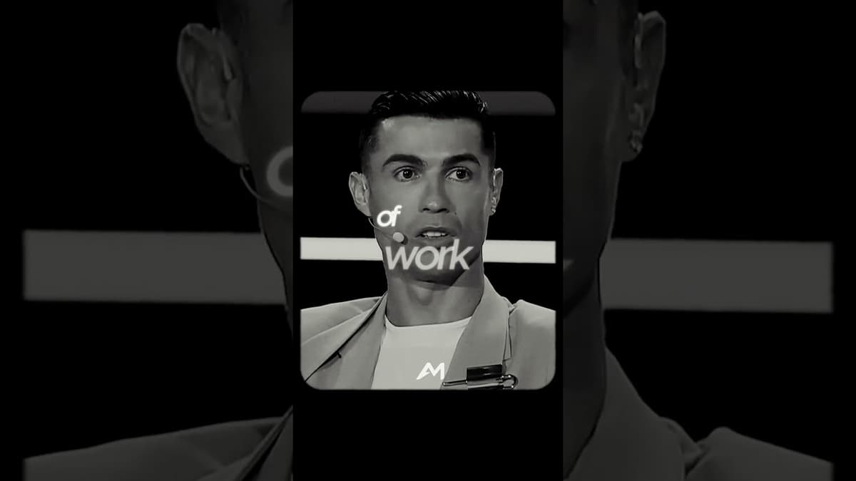 YOU HAVE TO BELIEVE IN YOURSELF TO BECOME A CHAMPION - Motivational Speech | Cristiano Ronaldo