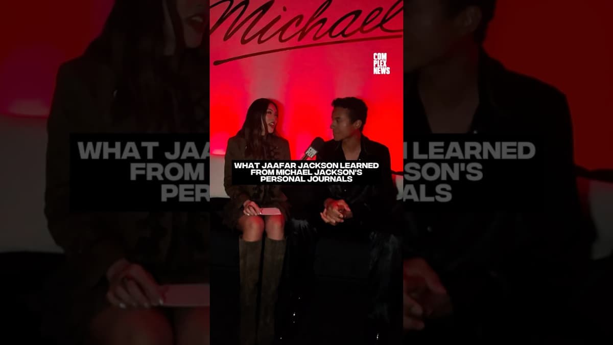 What Jaafar Jackson Rlearned From Reading Michael Jackson's Personal Journals #complexnews