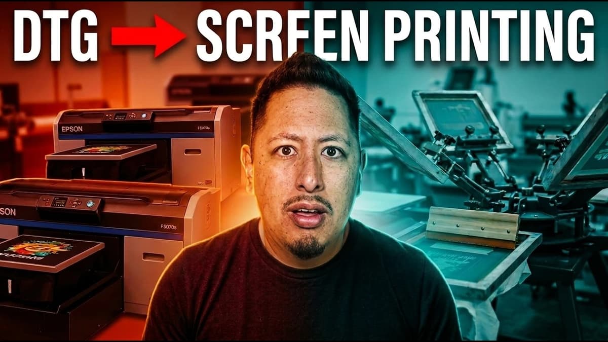 IRL LIVE: From DTG To Screen Printing | Growing Your Brand Strategically