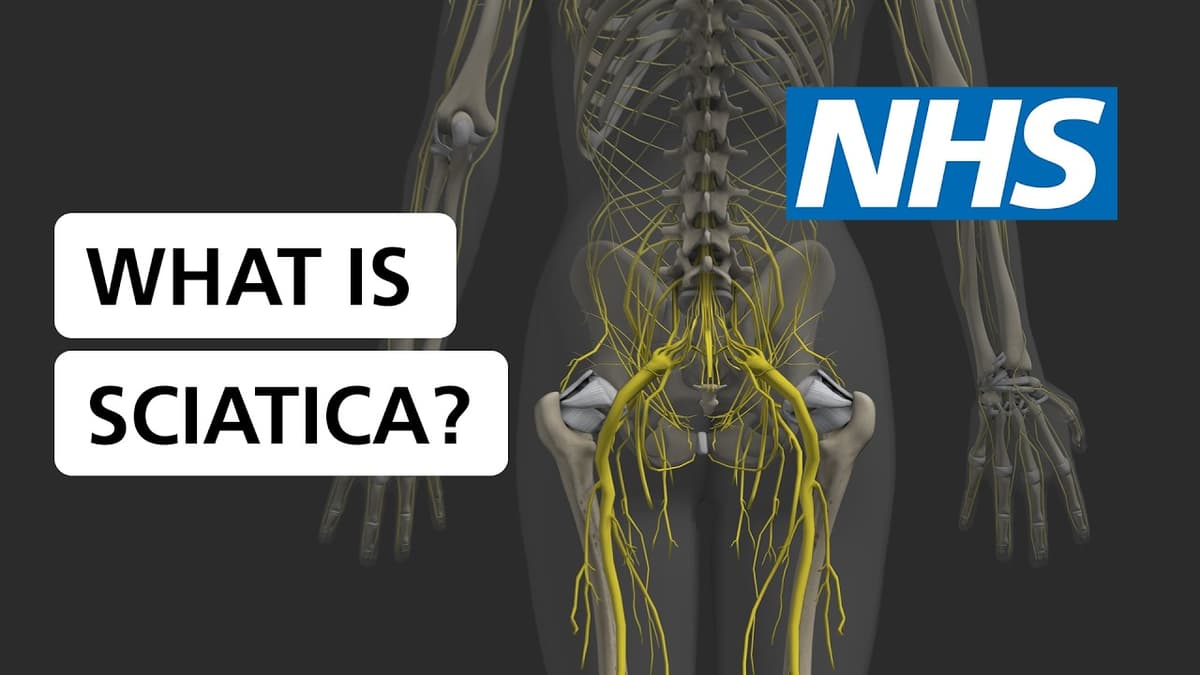 What Is Sciatica? | NHS