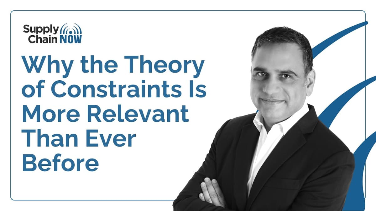 Why the Theory of Constraints Is More Relevant Than Ever Before