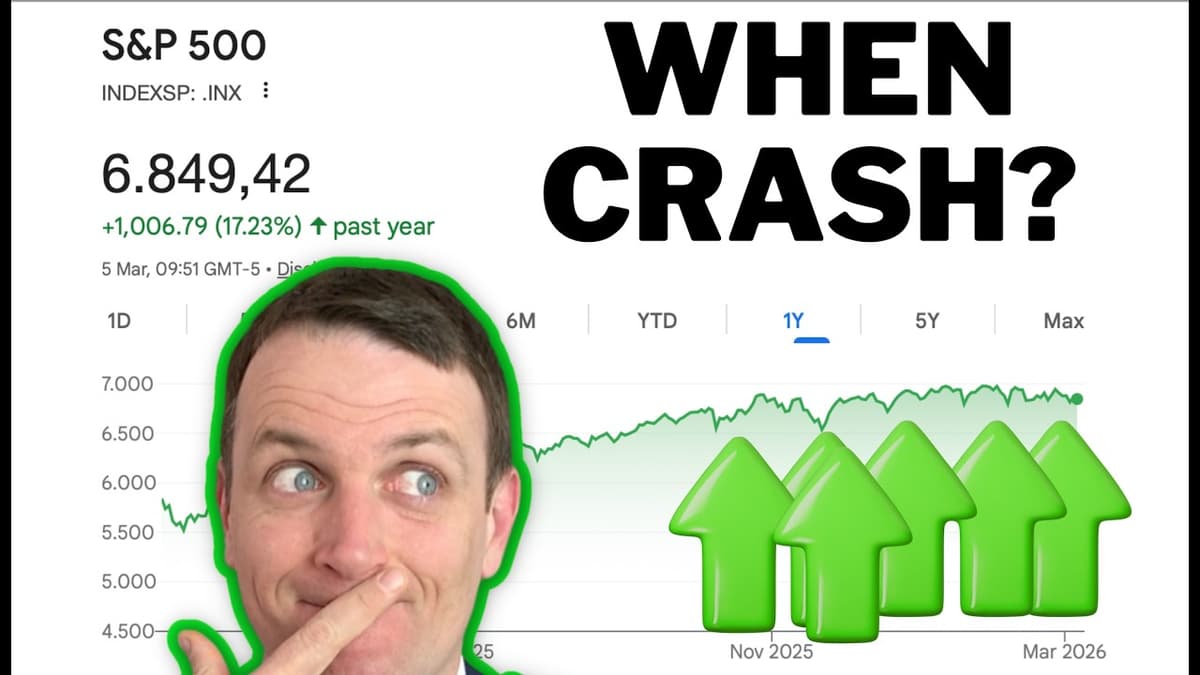 War, Oil, Ah..., When Will True Risks Crash The Market? 2028!