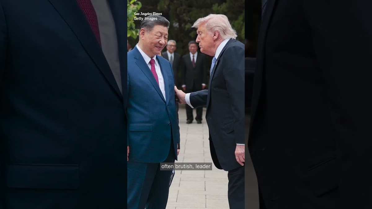 For Trump in China, a Tonal Shift Yields Few Results