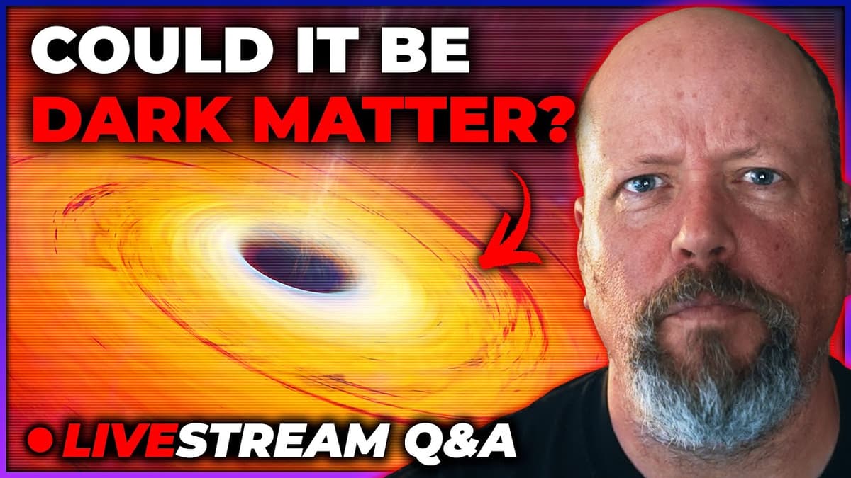 Do Black Holes Eat Dark Matter? [Q&A Livestream]