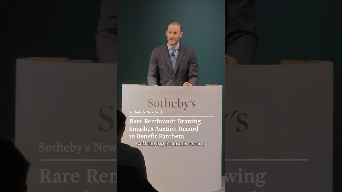 Rare ‘Young Lion Resting’ Reached a Historic $18 Million at #SothebysNewYork