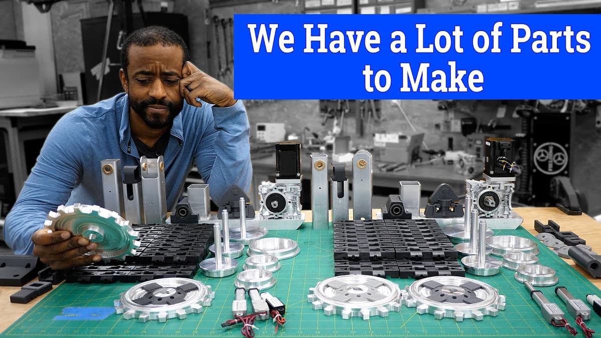 Machining Parts for Wall-E. Episode 03