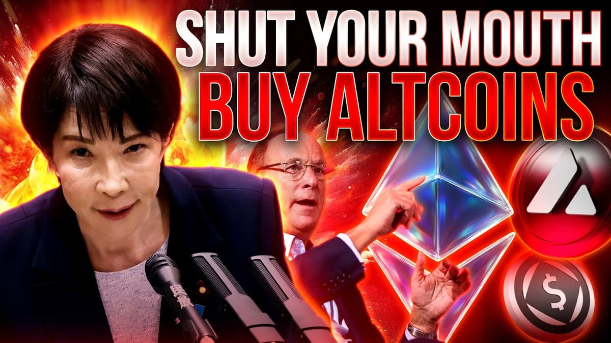 Japan Planning Insane Altcoin Season in 2026!?🚀🔥
