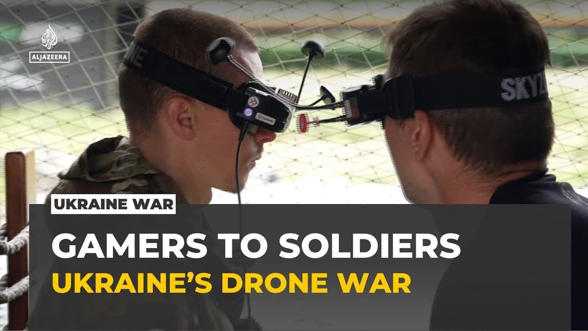 From Video Games to Battlefield: Ukraine's Drone Pilots Forged by Gaming Culture