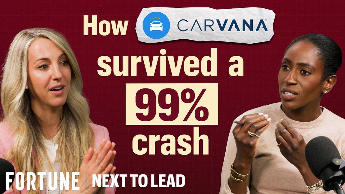 How Carvana Survived a 99% Stock Collapse | Next to Lead