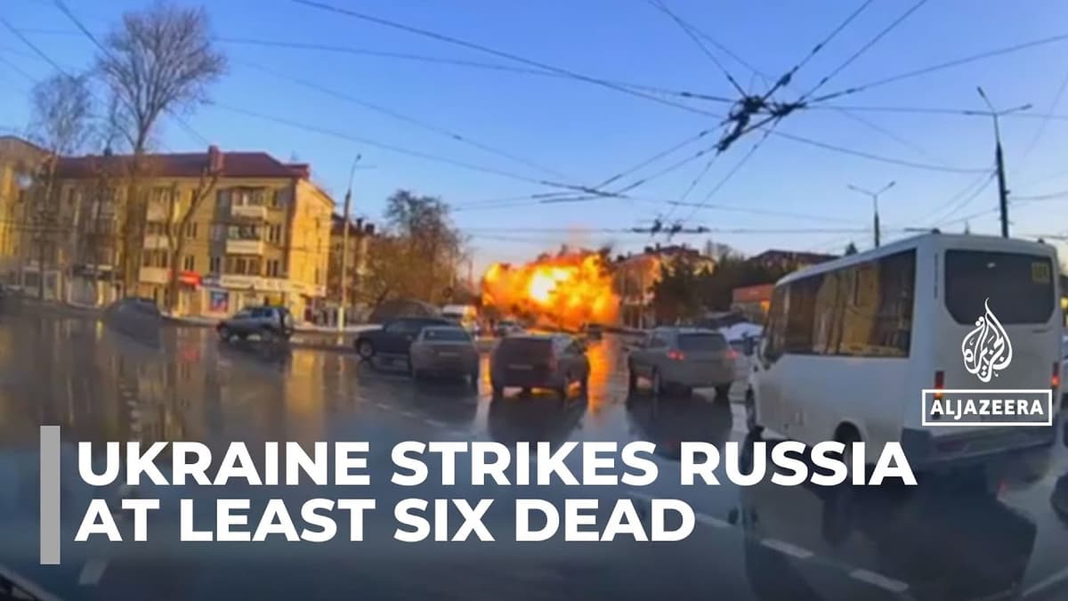 Ukraine Strikes Russia: Largest Attack on Bryansk Since 2022 Invasion