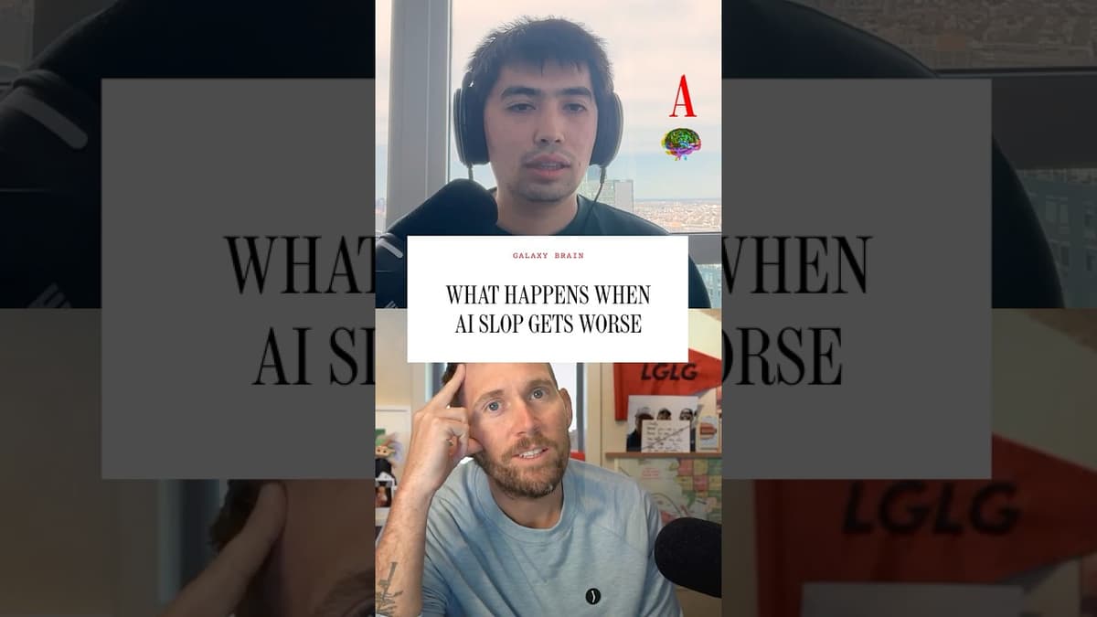 What Happens When AI Slop Gets Worse