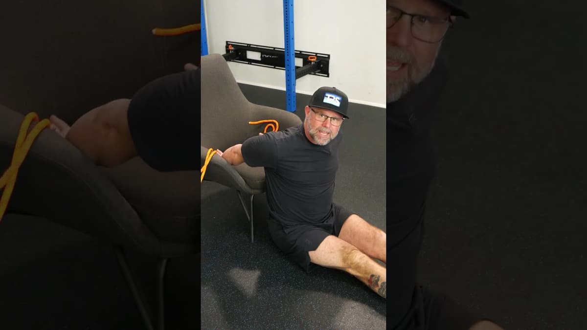 Long Lever Shoulder Extension Stretch for Overhead Mobility (While Watching TV!)