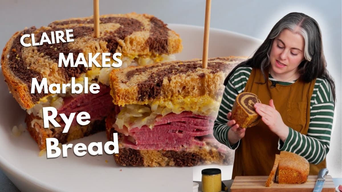 Perfect Marble Rye Bread With Claire Saffitz | Dessert Person