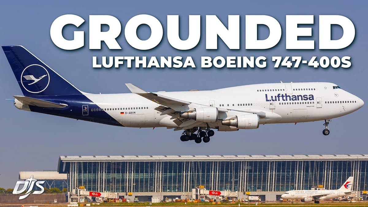 Lufthansa Grounding Boeing 747s