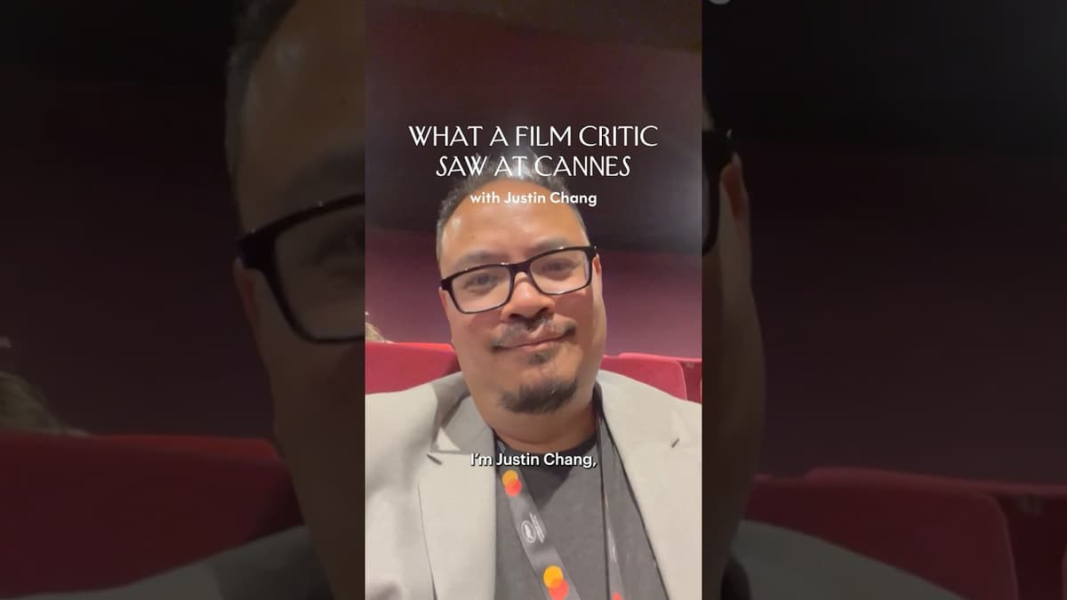 What a Film Critic Saw at Cannes