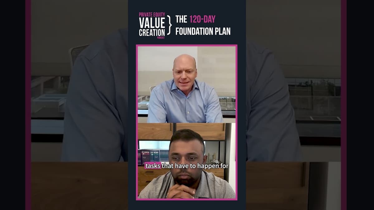 The 120-Day Foundation Plan