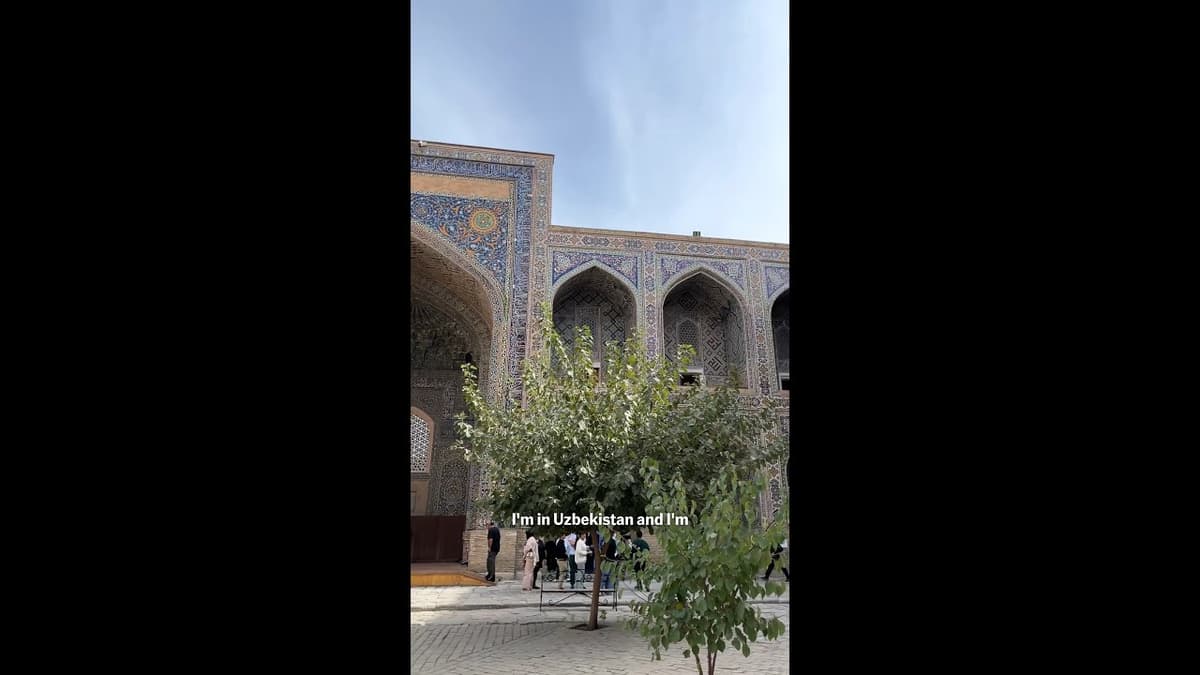 Bukhara, UZBEKISTAN Day Trip (Don't Miss Bibi-Khanym Mosque)