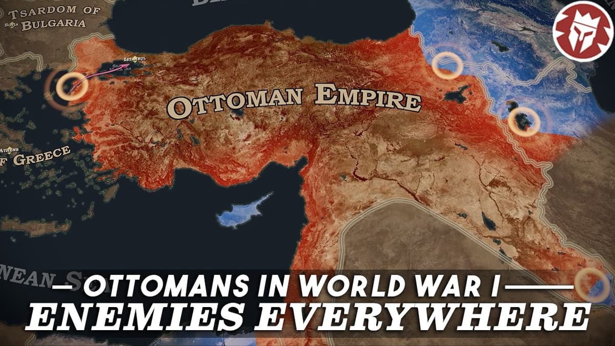 Ottoman Empire Fights for Survival - World War I