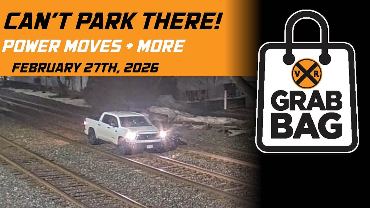 Grab Bag: Truck on Tracks, Old Power + More! | Weekly Top Trains (February 2026)