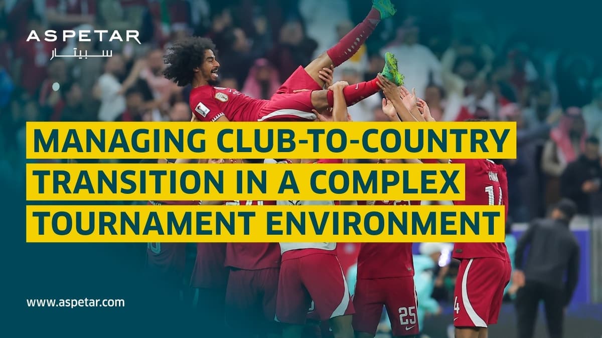Optimising Player Readiness for the FIFA World Cup 2026™ ⚽⚽