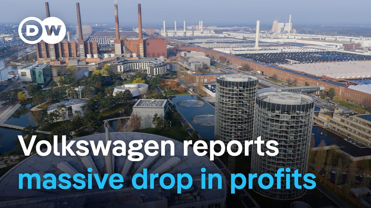 Volkswagen Plans to Cut 50,000 Jobs as Profit Slides | DW News