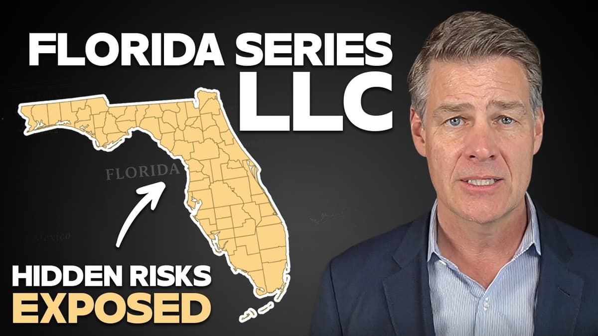 The Truth About Series LLCs In Florida (90% Of Investors Get This Wrong)
