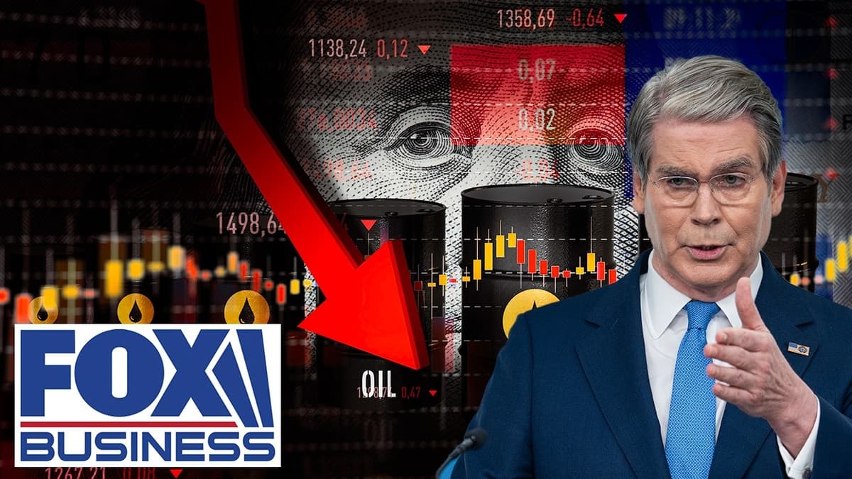 HIGHLY OPTIMISTIC: Bessent Bets BIG on Rapid COLLAPSE in Oil Prices