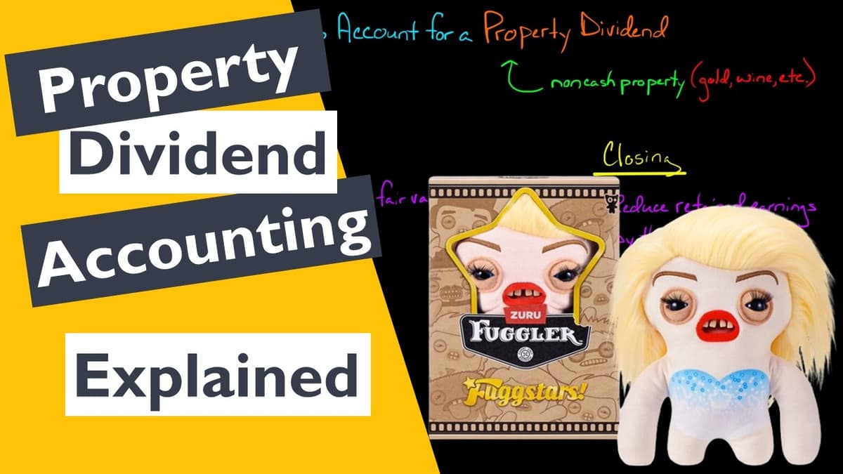 How to Account for a Property Dividend