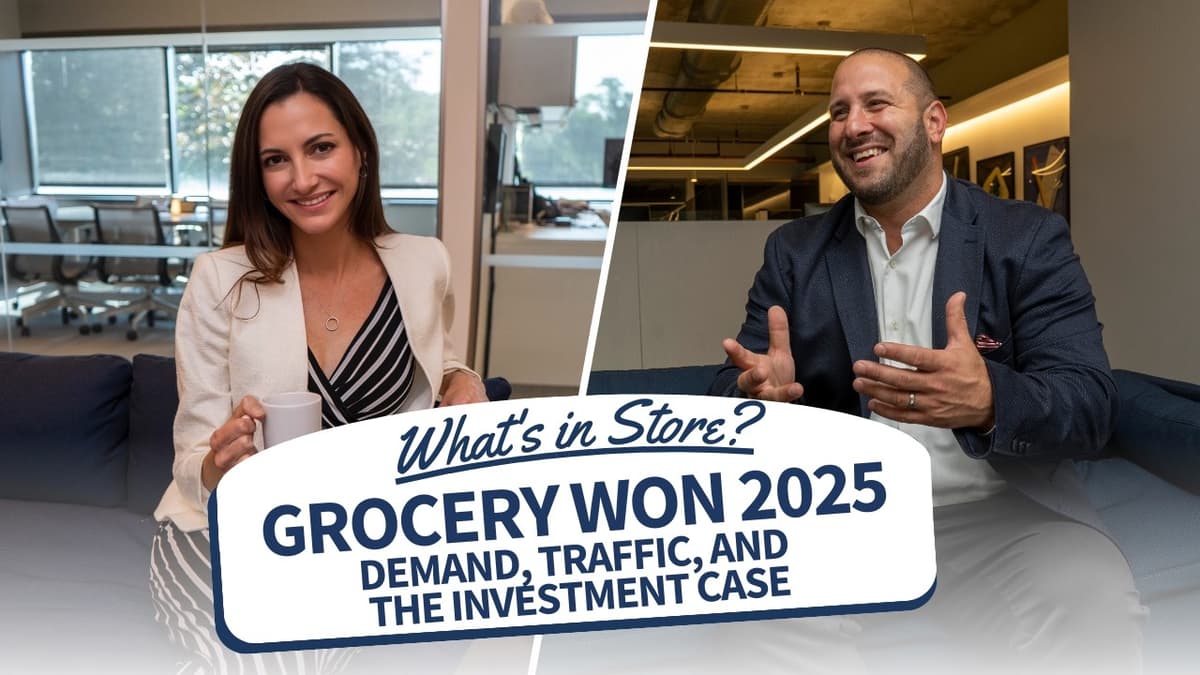 Grocery Won 2025: Demand, Traffic, and the Investment Case