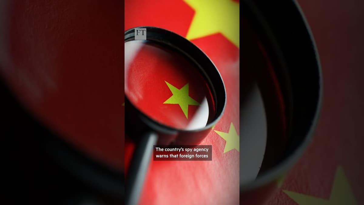 China Blames Foreign Forces for Rising Number of Disaffected Youth | FT #shorts