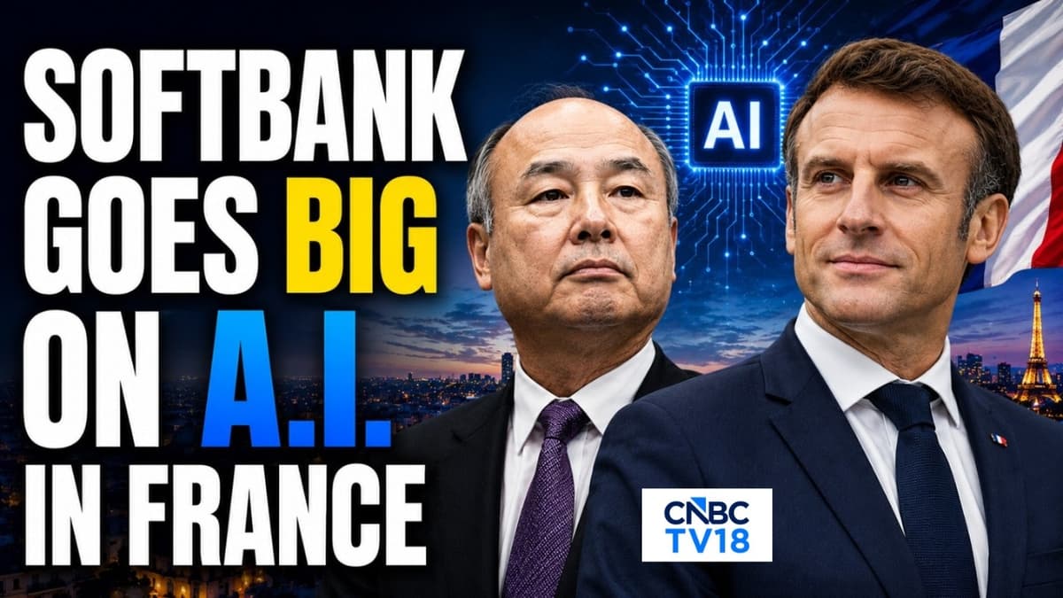 SoftBank Backs France's AI Infrastructure with €49 Bn Investment & Data Centre Expansion | N18G