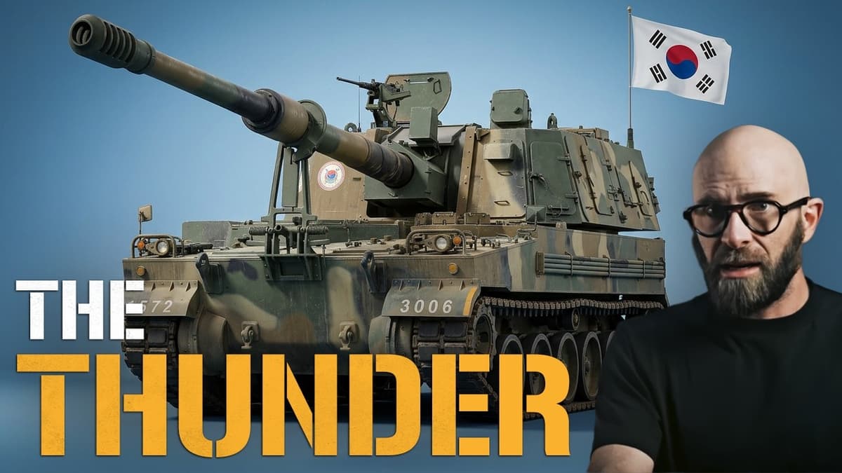 South Korea's Latest K-9 Howitzer Is Insane.