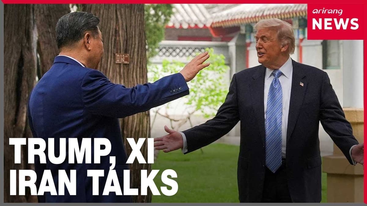 Trump and Xi Agree on Ending Iran Nuclear Threat, Need to Open Strait of Hormuz