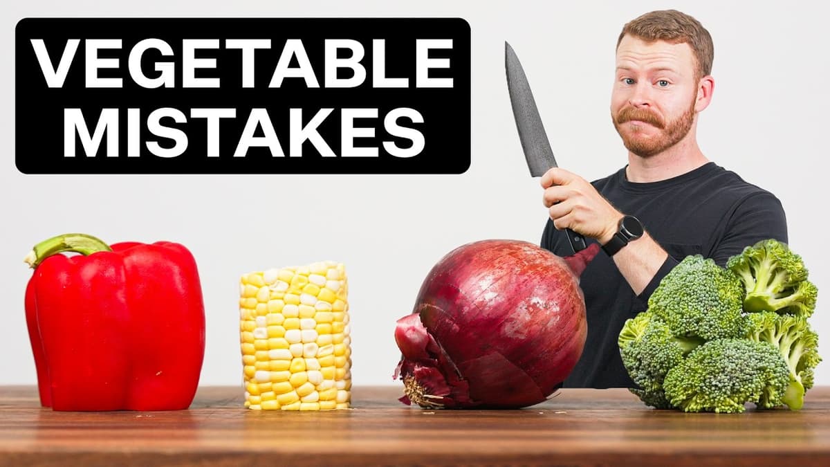 5 Mistakes Most People Make when Using Vegetables.