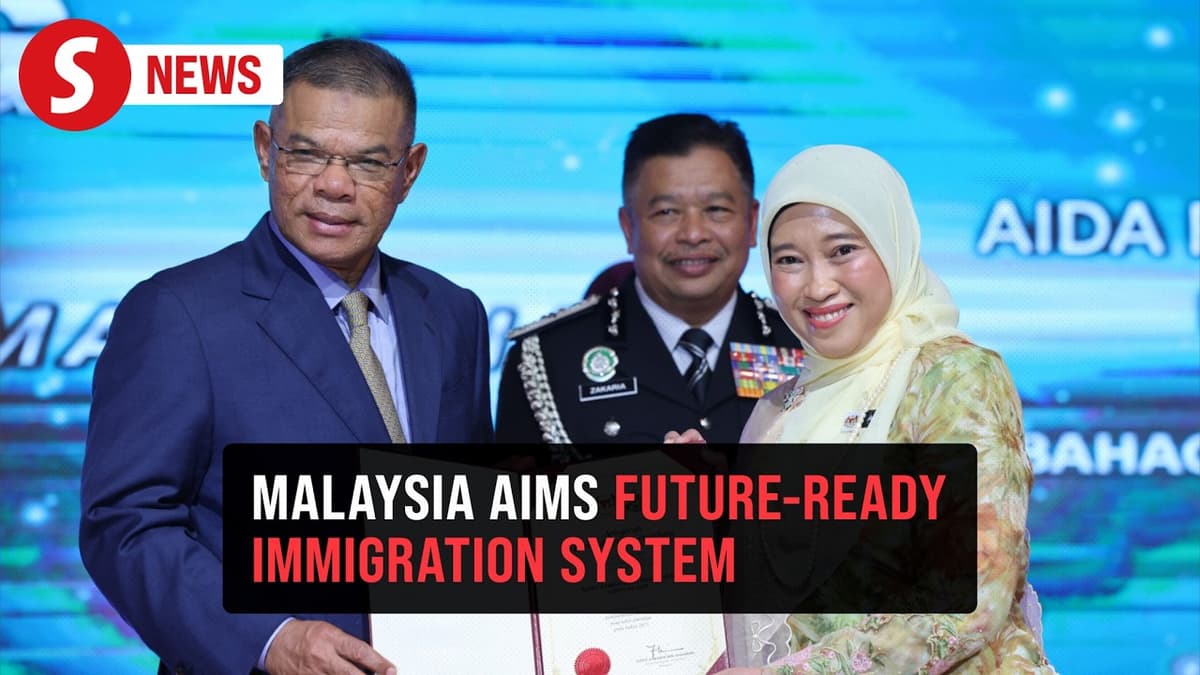 Malaysia Needs Future-Ready Immigration System to Counter Global Threats, Says Saifuddin