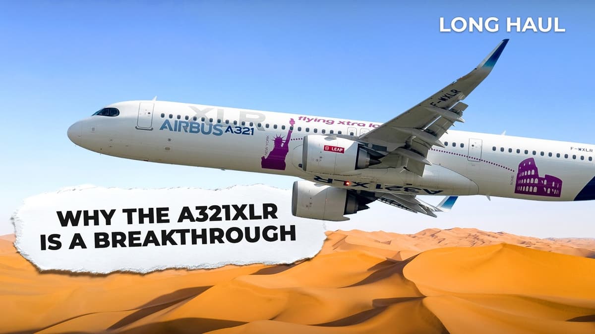 The Airbus A321XLR Could Change Air Travel Forever