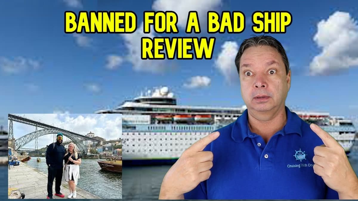 BANNED FROM SAILING FOR A NEGATIVE REVIEW