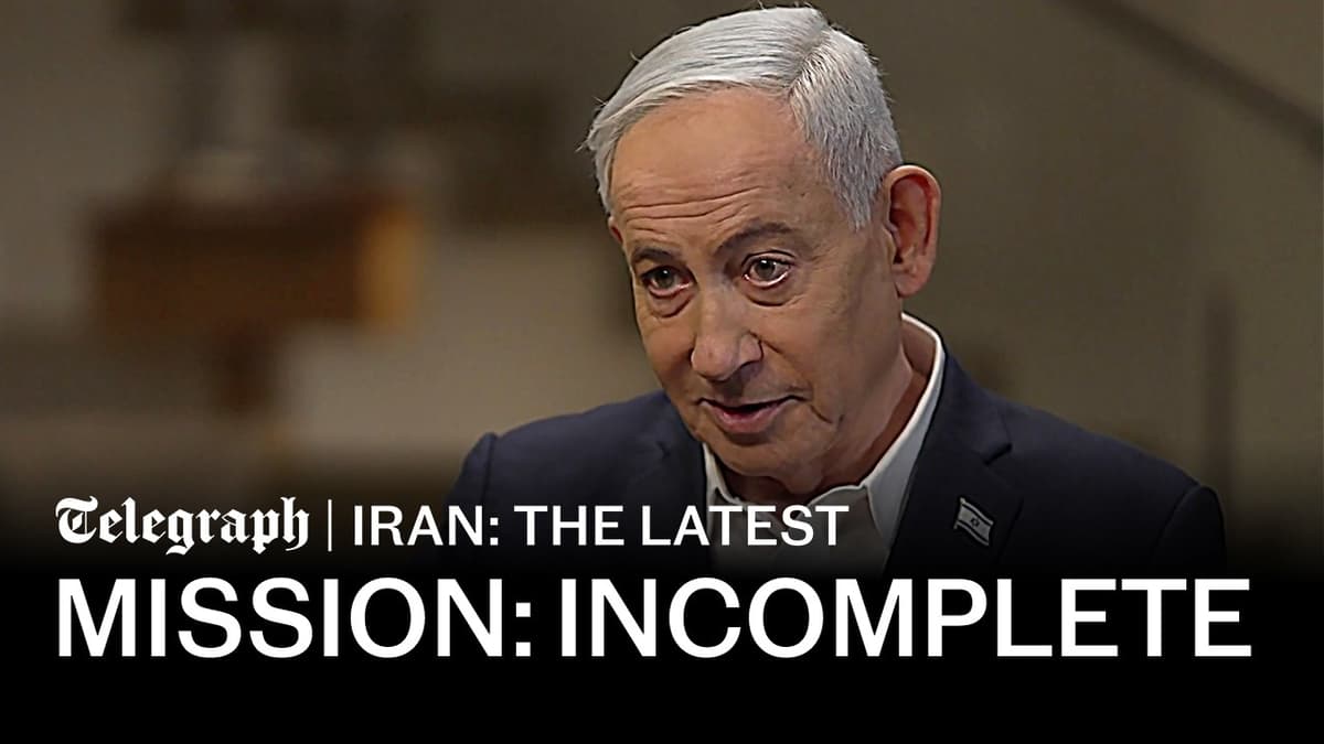 Netanyahu Says War Not over as US and Iran Veto Rival Peace Proposals