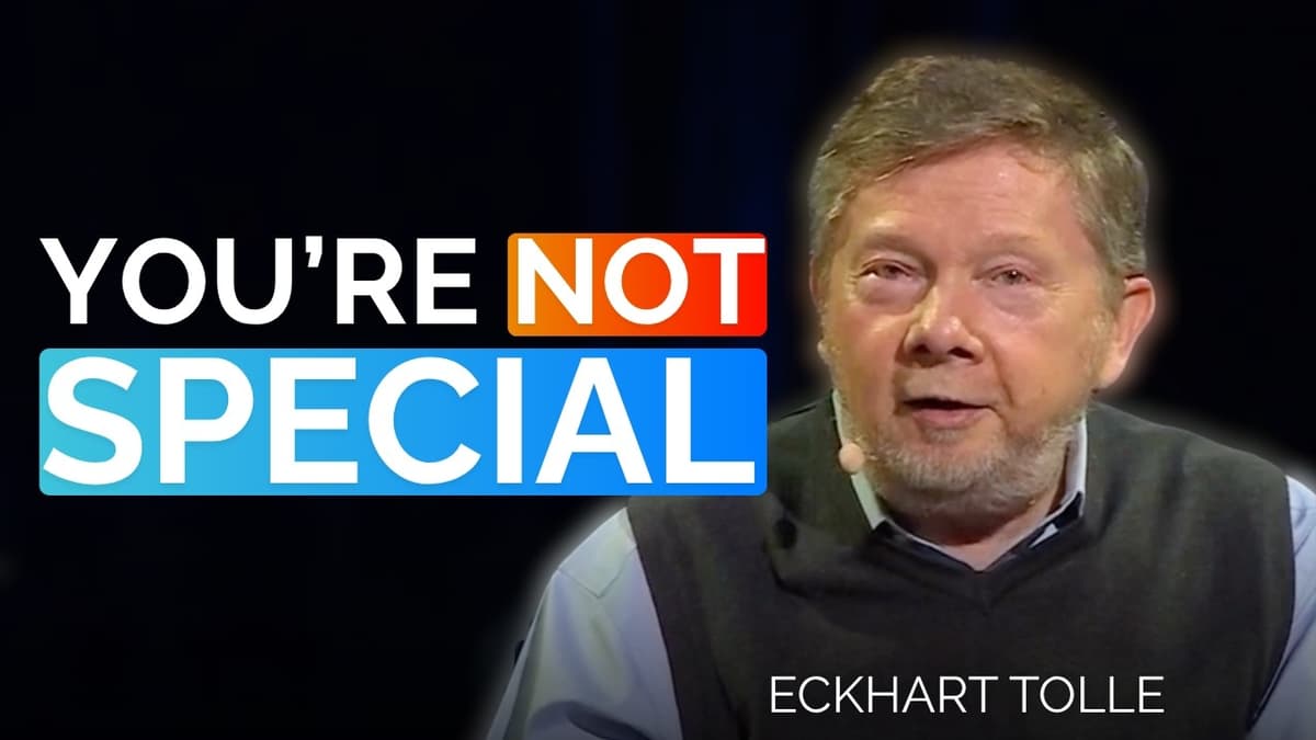 Here's Why Your Status Means Nothing If Everyone Has It | Eckhart Tolle