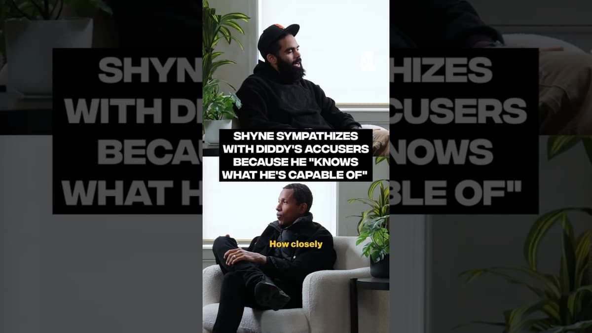 Shyne Sympathizes with Diddy's Accusers because He "Knows What He's Capable Of" #complexnews