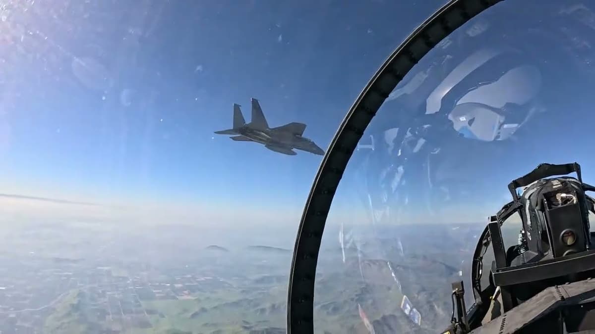 NORAD TFR Intercept Exercise Super Bowl LX