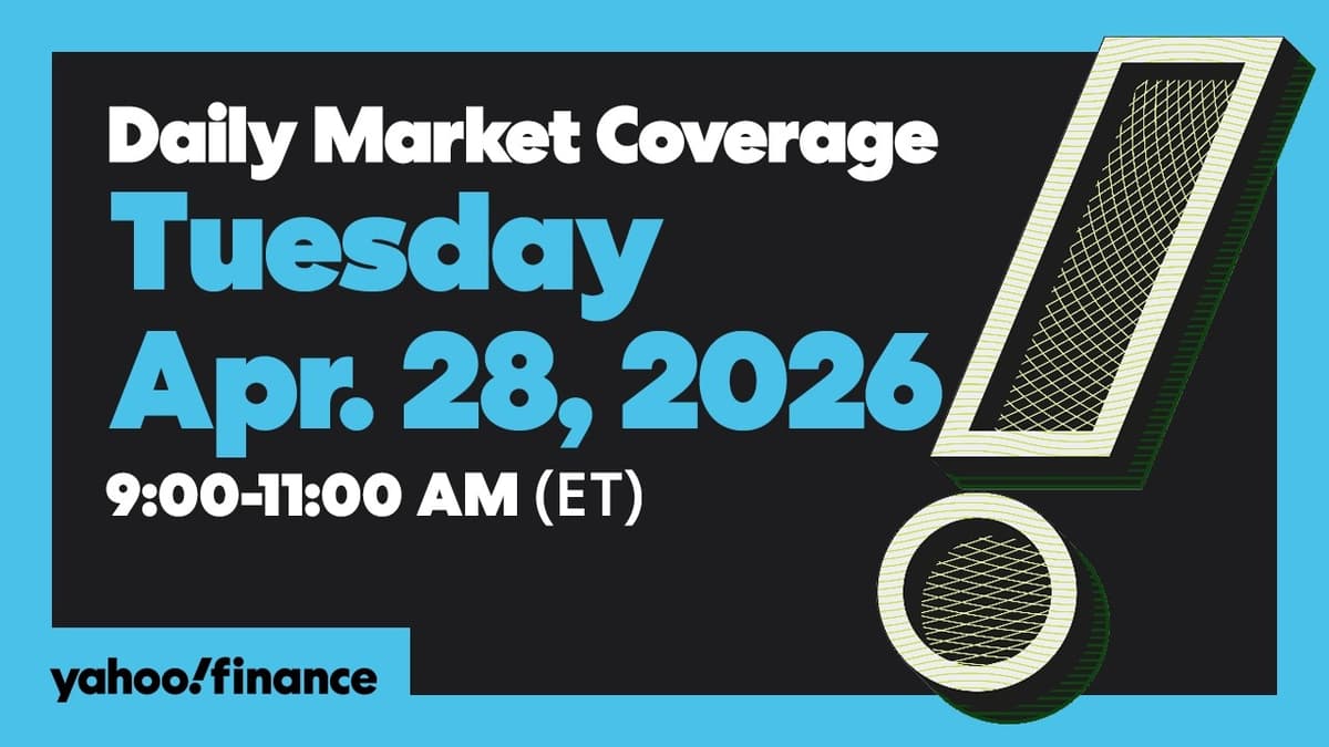 Yahoo Finance Live: S&P 500 and Nasdaq Sink as OpenAI-Linked Stocks Falter | Apr. 28, 2026