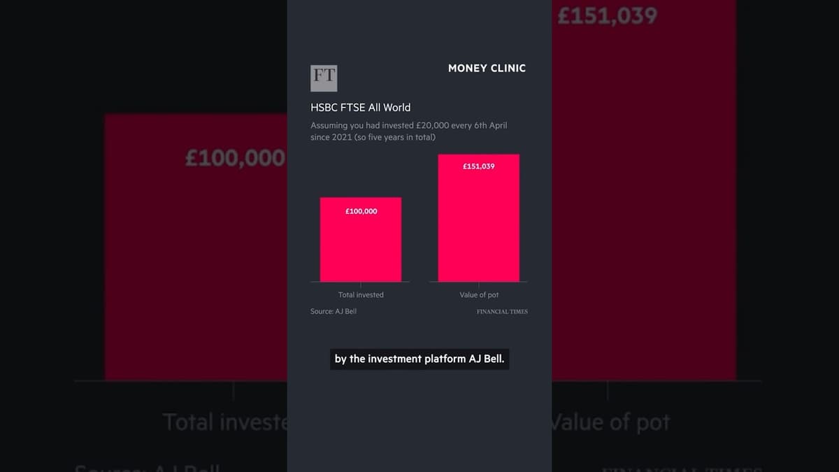 How Can UK Investors Build a Tax-Free Investment Portfolio | FT #shorts