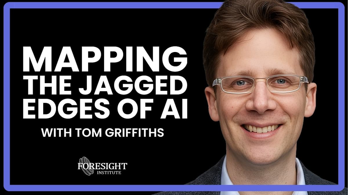 Tom Griffiths | Mapping The Jagged Edges Of AI With The Tools Of Cognitive Science
